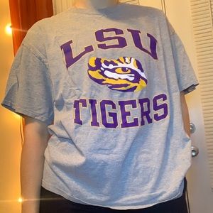 Mens L LSU Tigers Champion T-Shirt